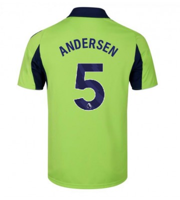 Fulham Joachim Andersen #5 Venkovní Dres 2025-26 Krátkým Rukávem Fulham Joachim Andersen #5 Venkovní Dres 2025-26 Krátkým Rukávem